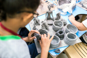 Pottery learning