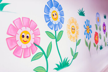 SRCC Hospital wall